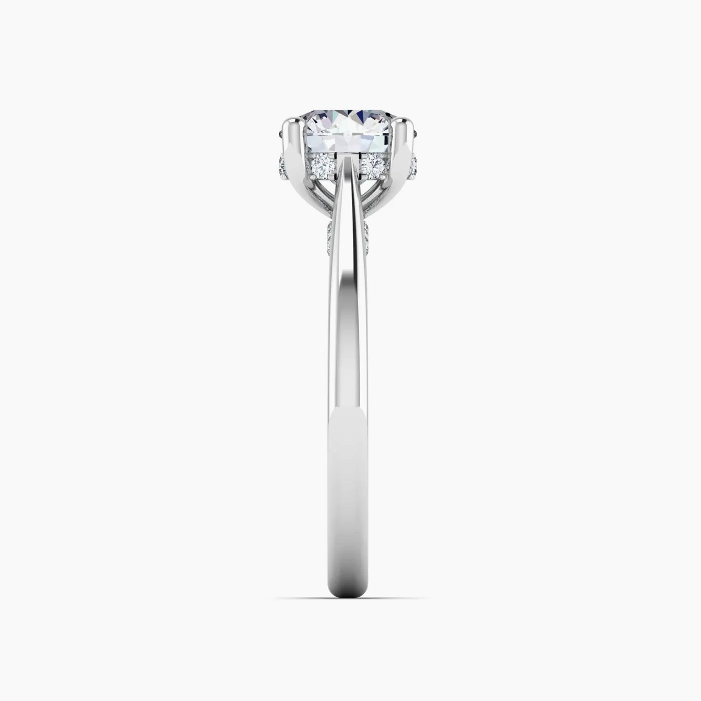 Leo Anello di fidanzamento Hidden Halo Straordinario con Diamanti Lab Grown 7