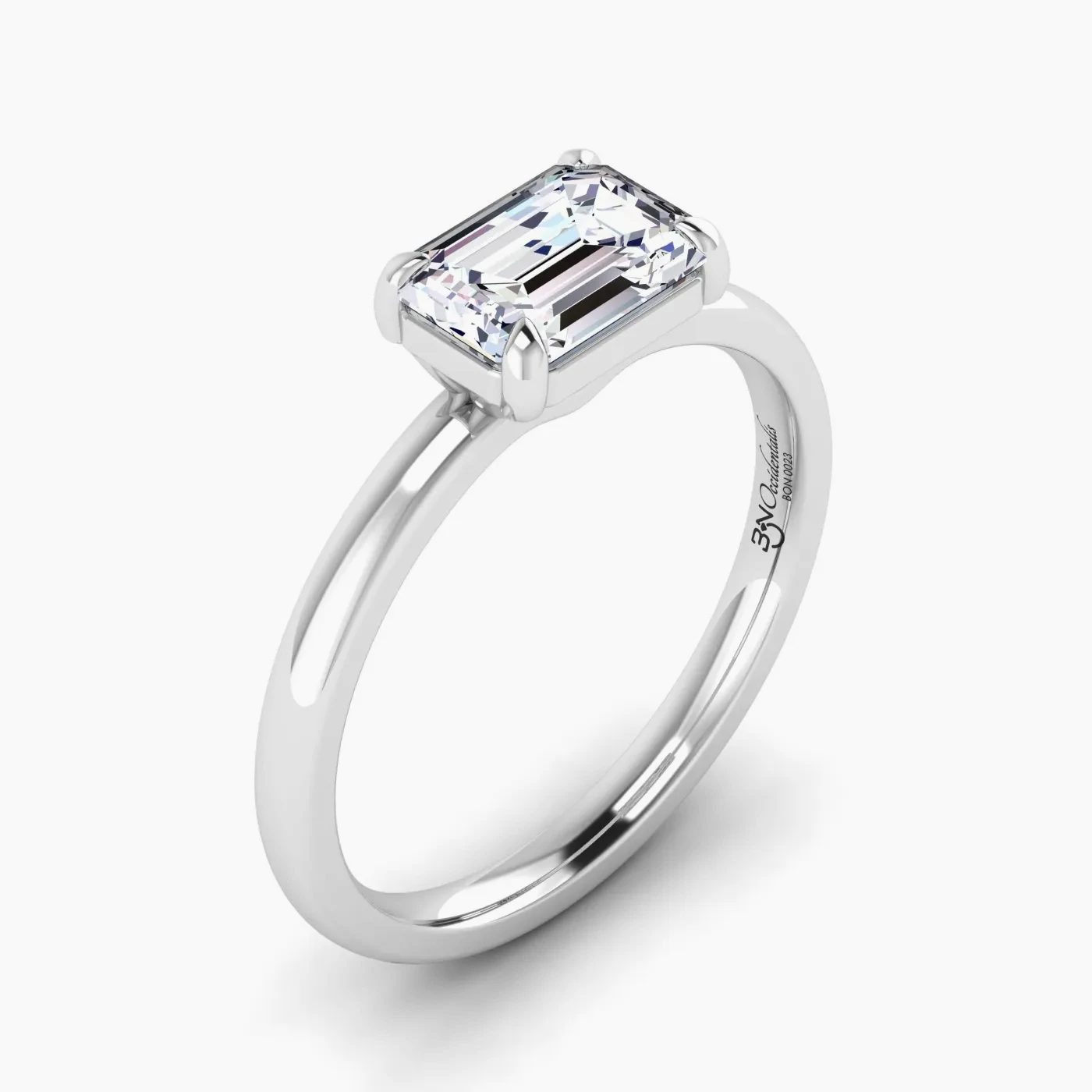Occidentalis Solitaire Engagement Ring 3