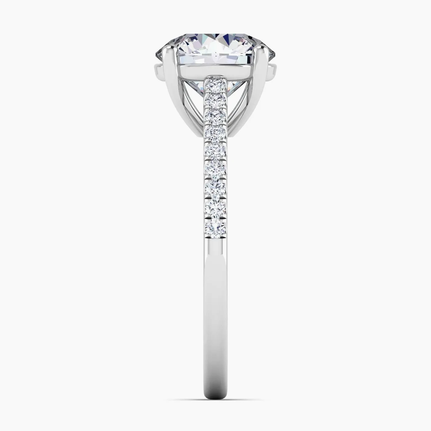 Pegasus Halo With 2.13 ct Round Certified Lab Grown Diamond 7