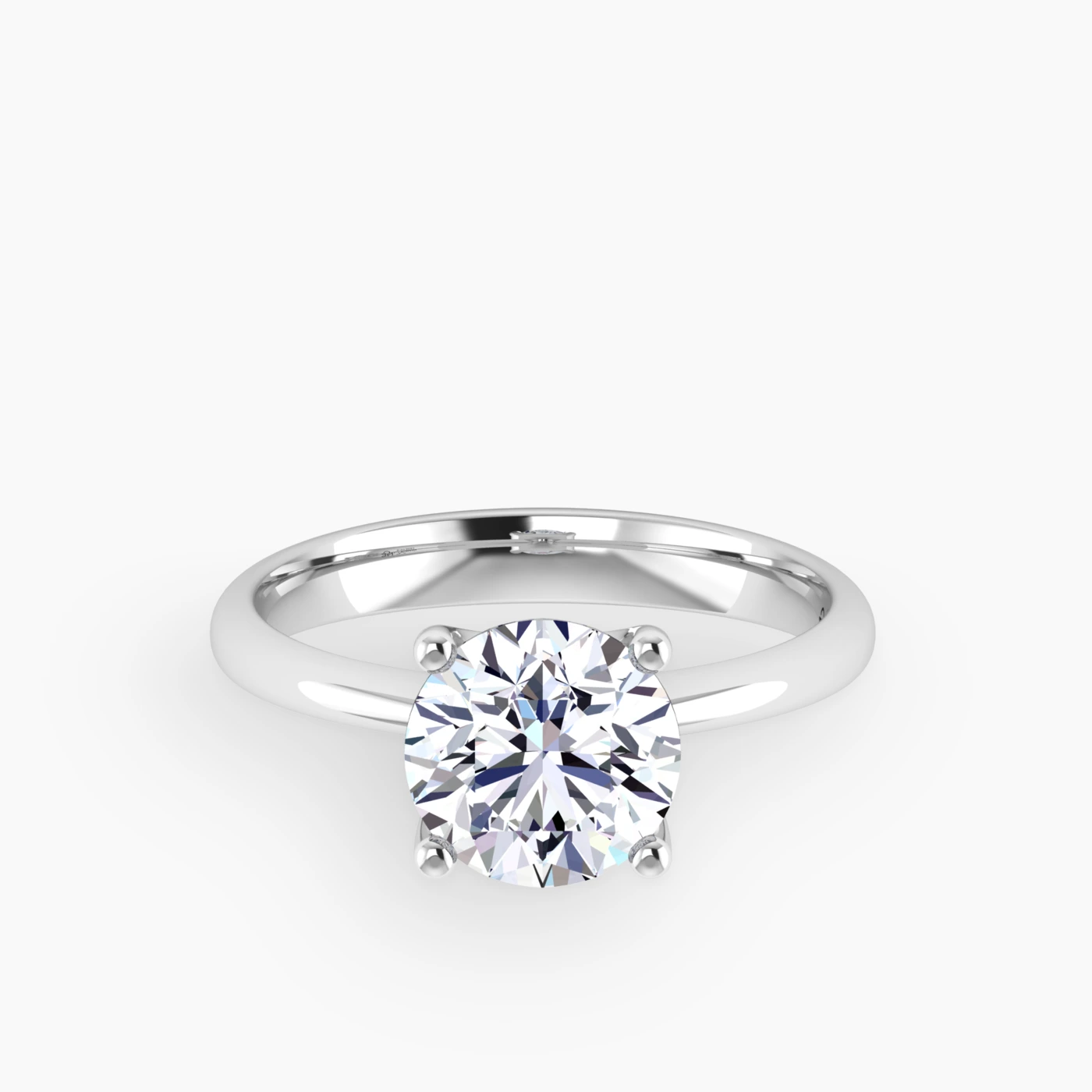 Nemesis Solitaire with 2,05 ct Round Certified Lab Grown Diamond 6