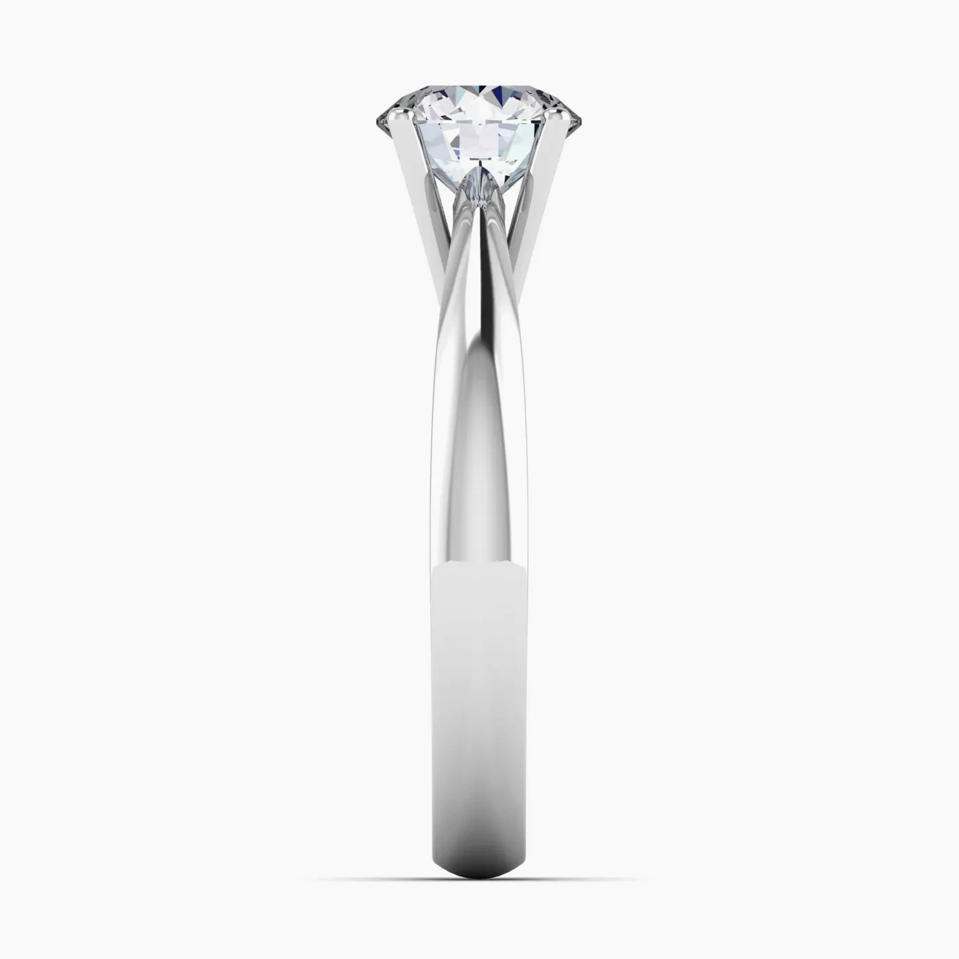 Polaris Solitaire with 1,05 ct Round Certified Lab Grown Diamond 8