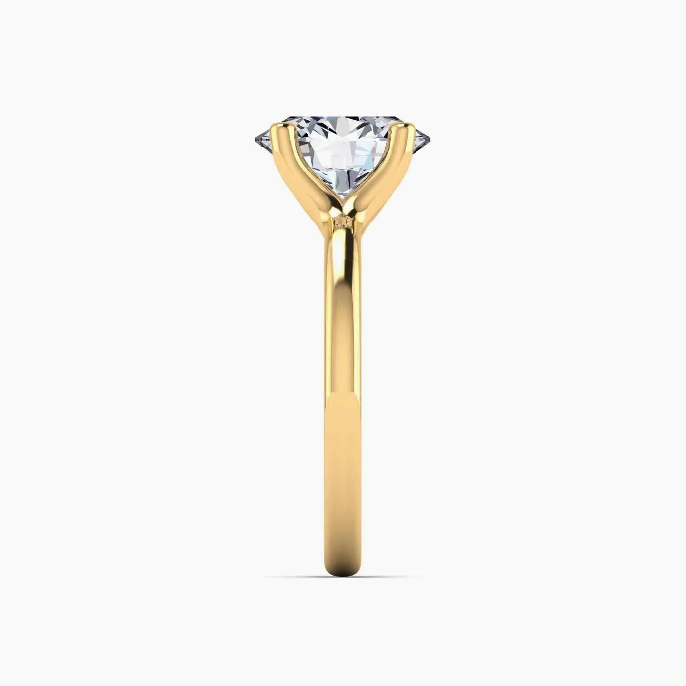 Spica Solitaire With 2.15 ct Oval Certified Lab Grown Diamond 6