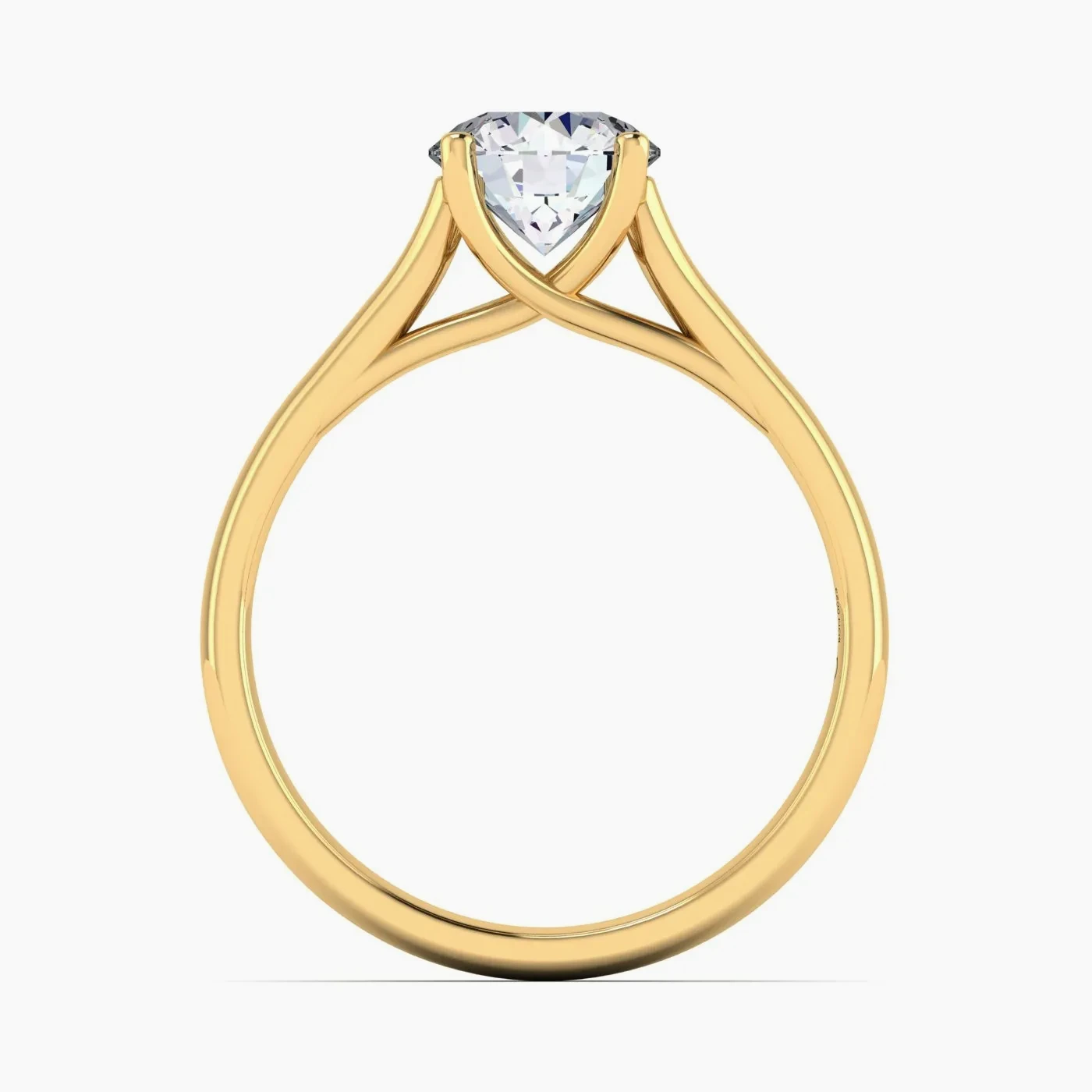 Rigel Solitaire with 1.00 Ct Round Certified Lab Grown Diamond 6