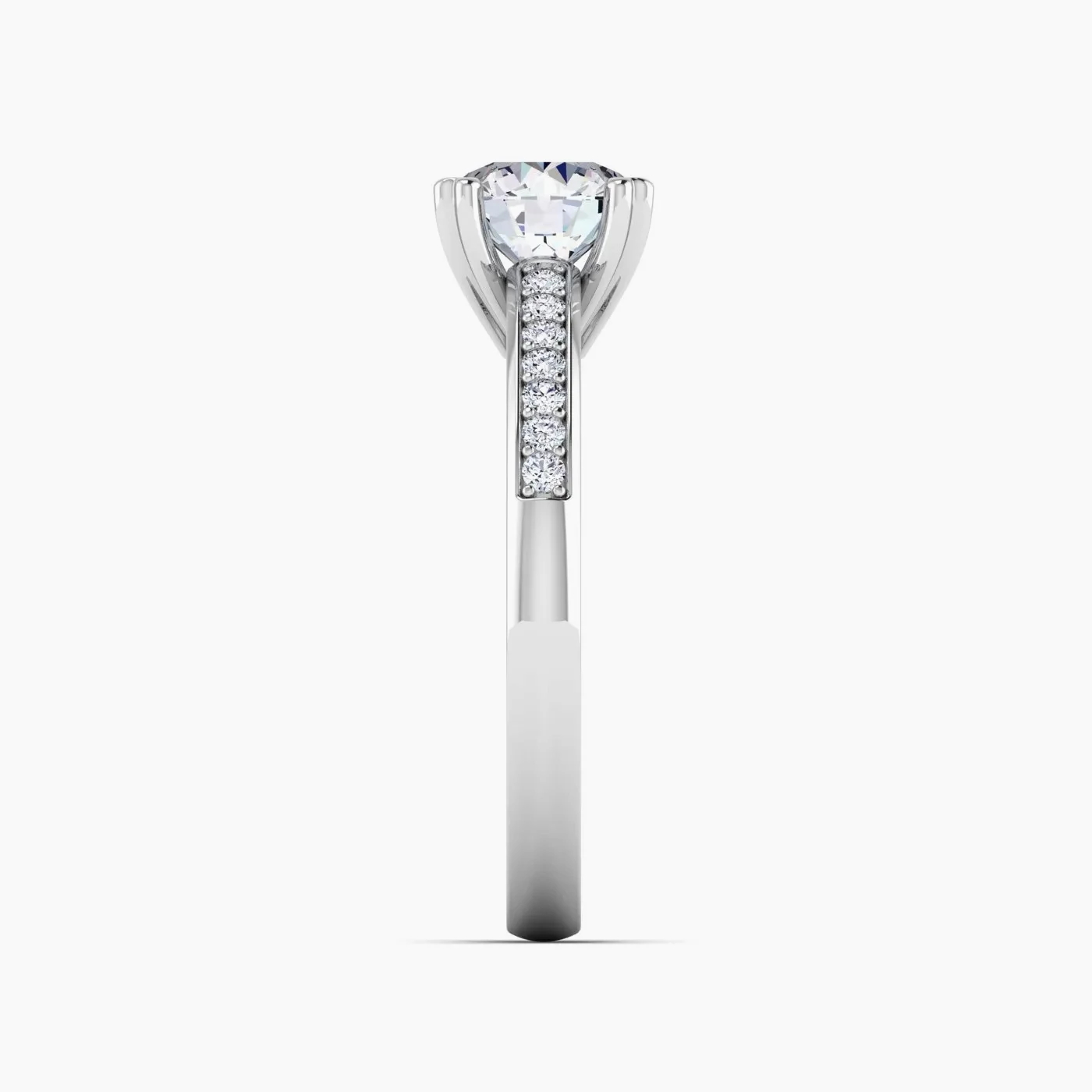 Apus Halo With 1.03 Ct Round Certified Lab Grown Diamond 8
