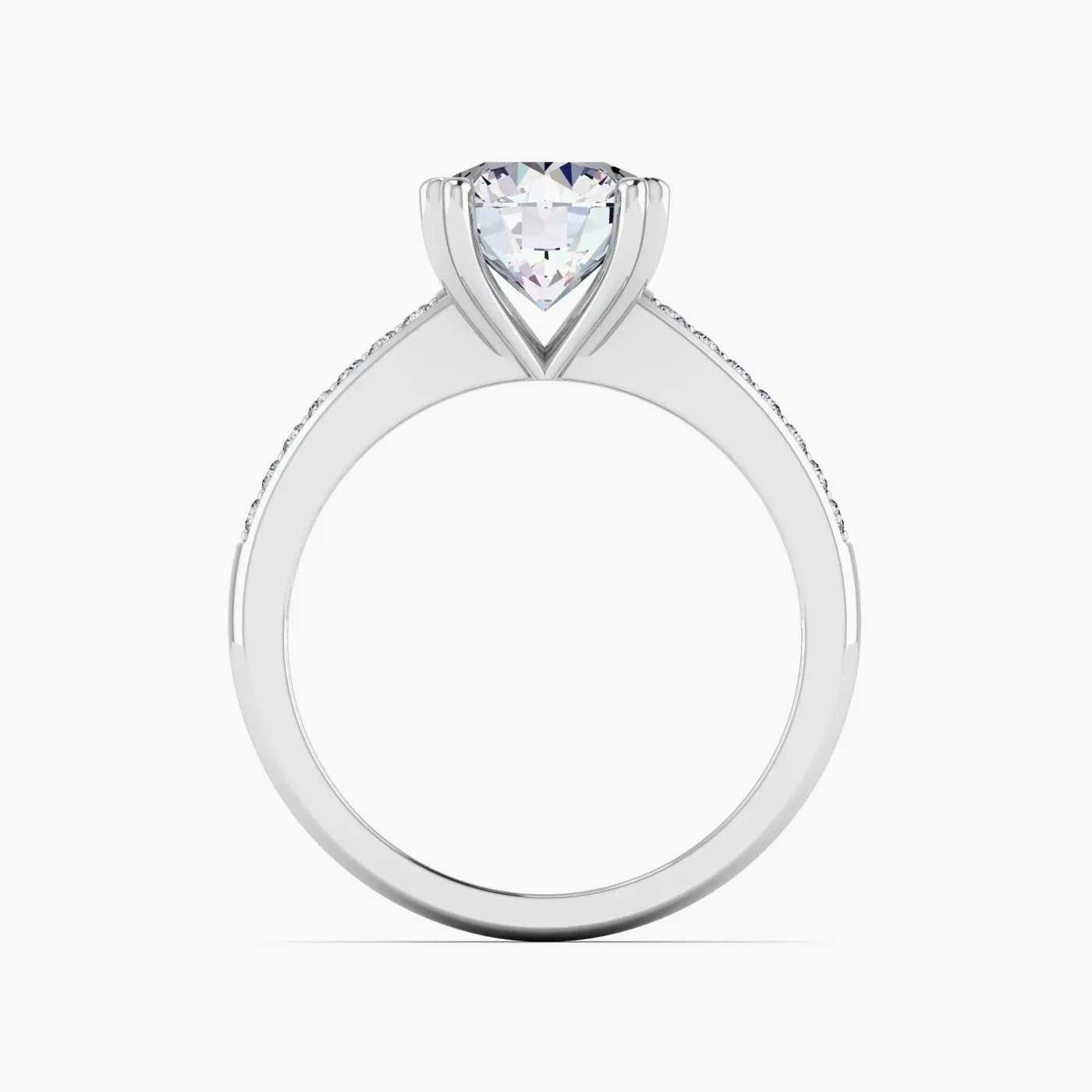 Apus Halo With 1.56 Ct Round Certified Lab Grown Diamond 6