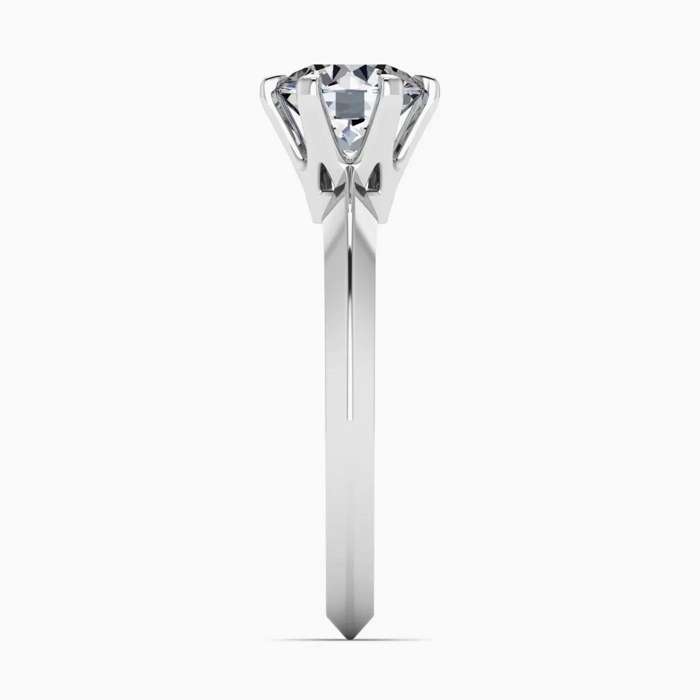 Sirah Solitaire with 1.06 Ct Round Certified Lab Grown Diamond 6