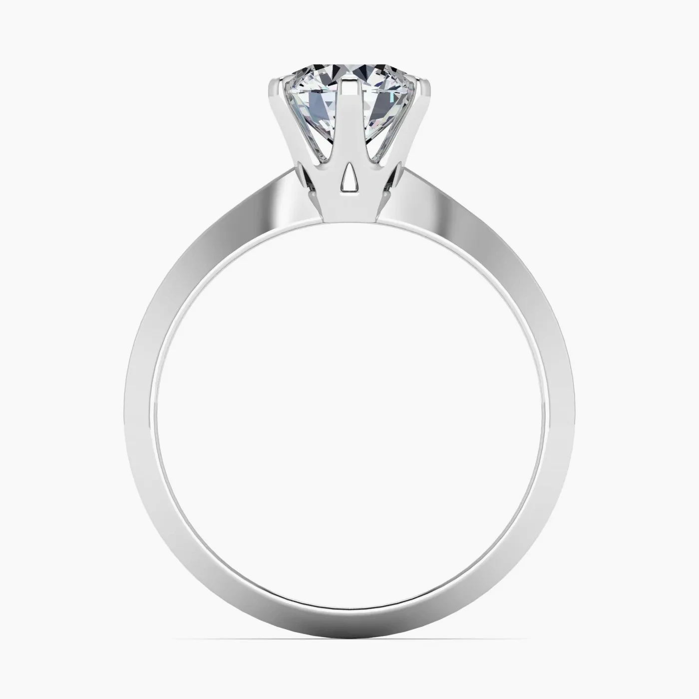 Sirah Solitaire with 1.06 Ct Round Certified Lab Grown Diamond 5