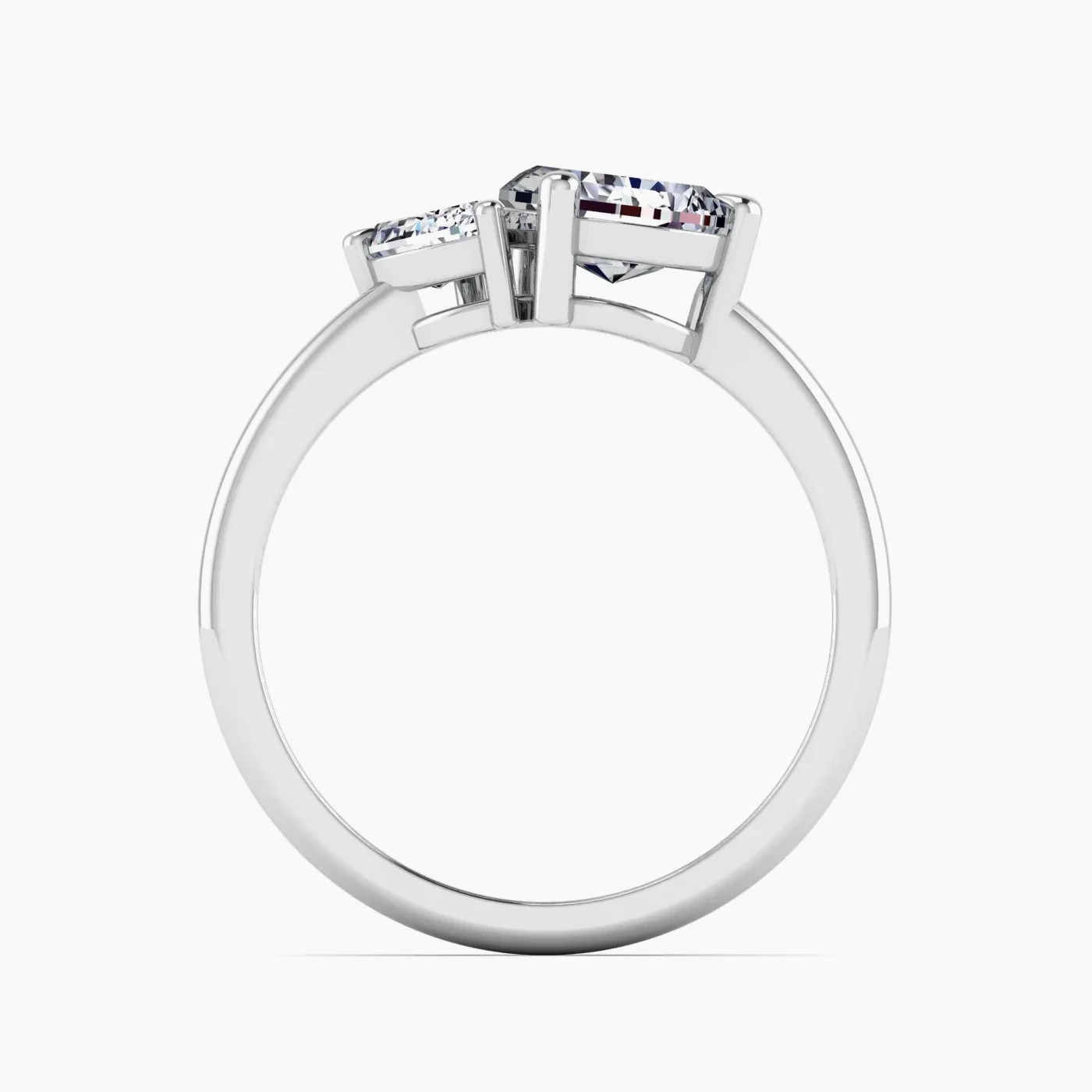 Anello di fidanzamento You&Me Albireo con diamante Lab Grown Goccia da 1.43 Ct 6