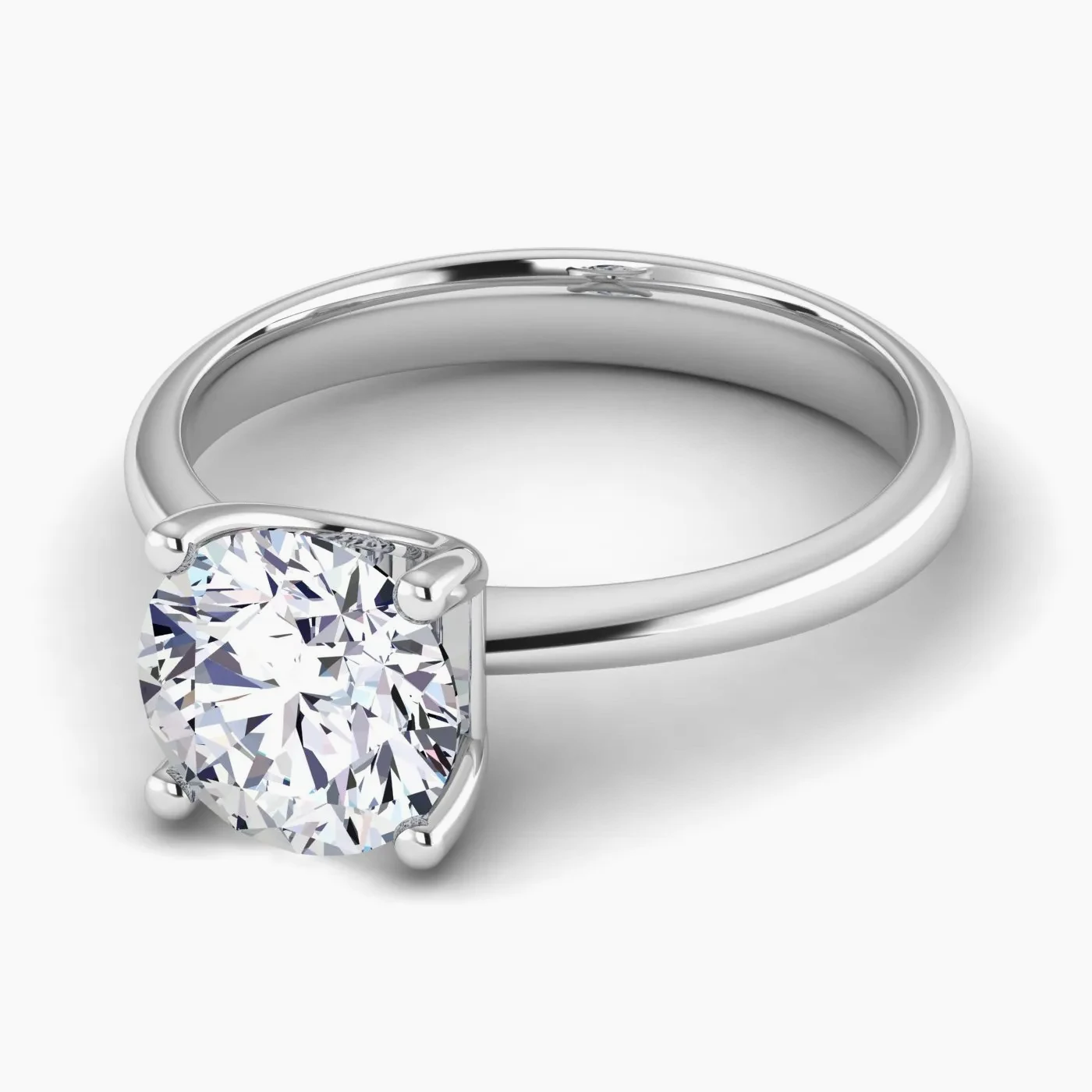 Nemesis Solitaire with 2,05 ct Round Certified Lab Grown Diamond 2