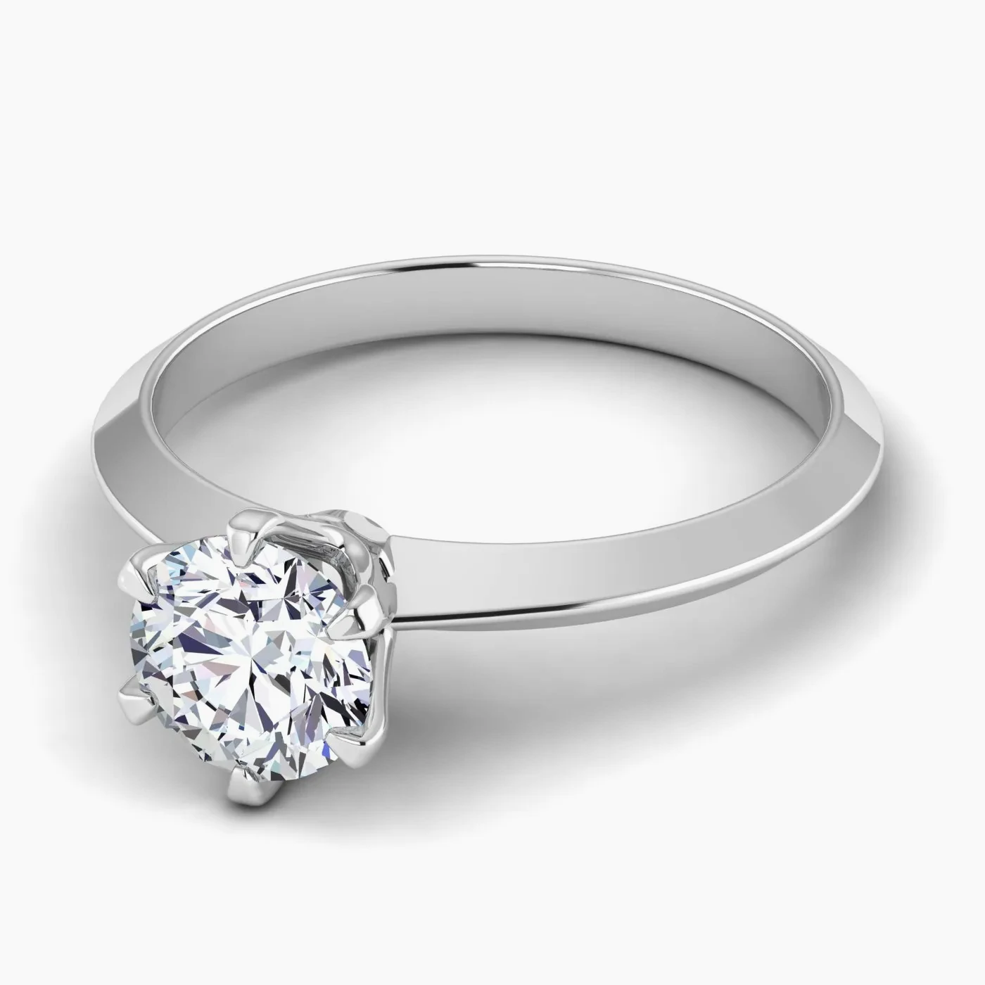 Sirah Solitaire with 1.06 Ct Round Certified Lab Grown Diamond 2