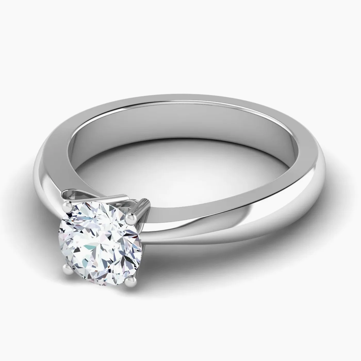 Polaris Solitaire with 1,05 ct Round Certified Lab Grown Diamond 2