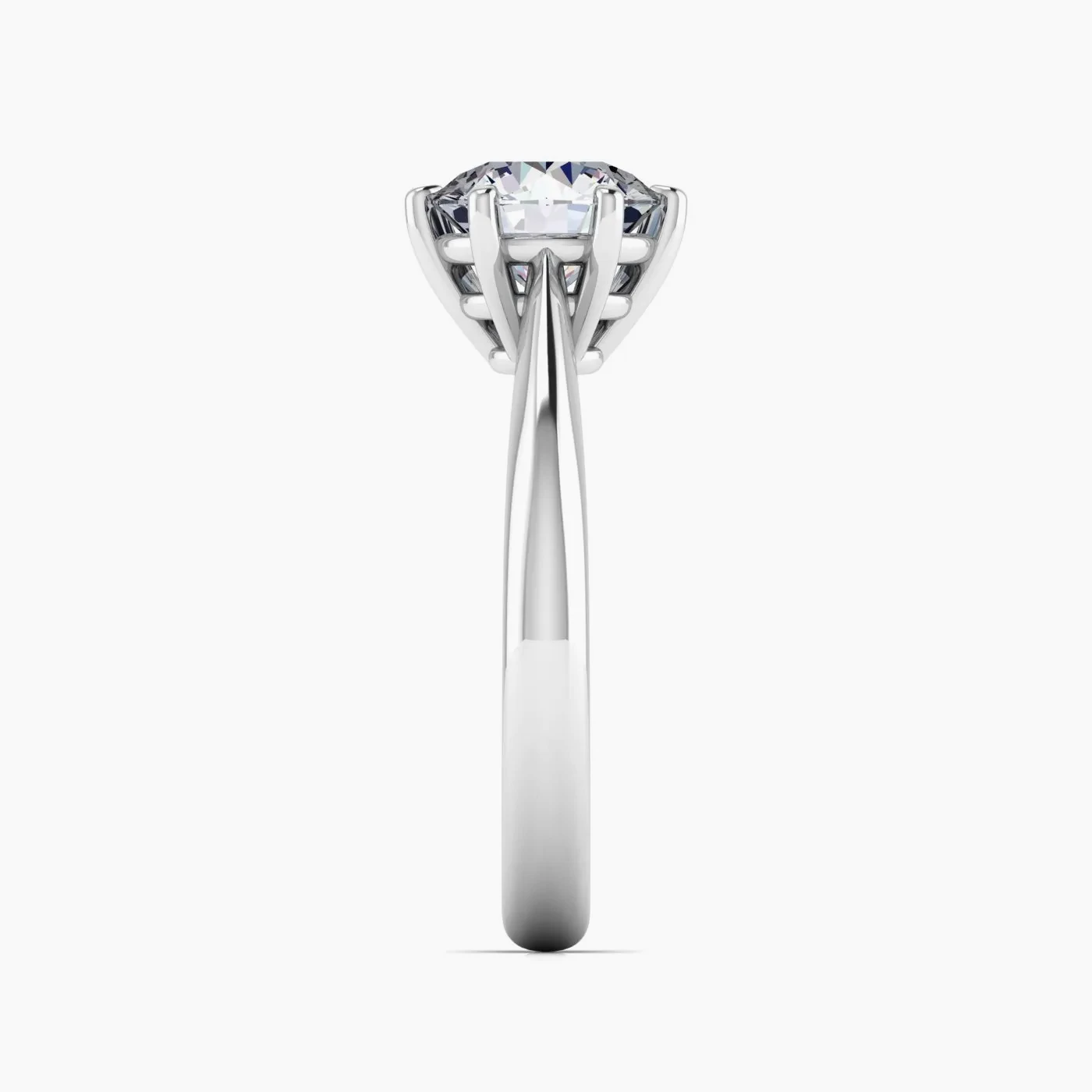 Ankaa Anello di Fidanzamento Timeless a 6 griffe con Diamante 6
