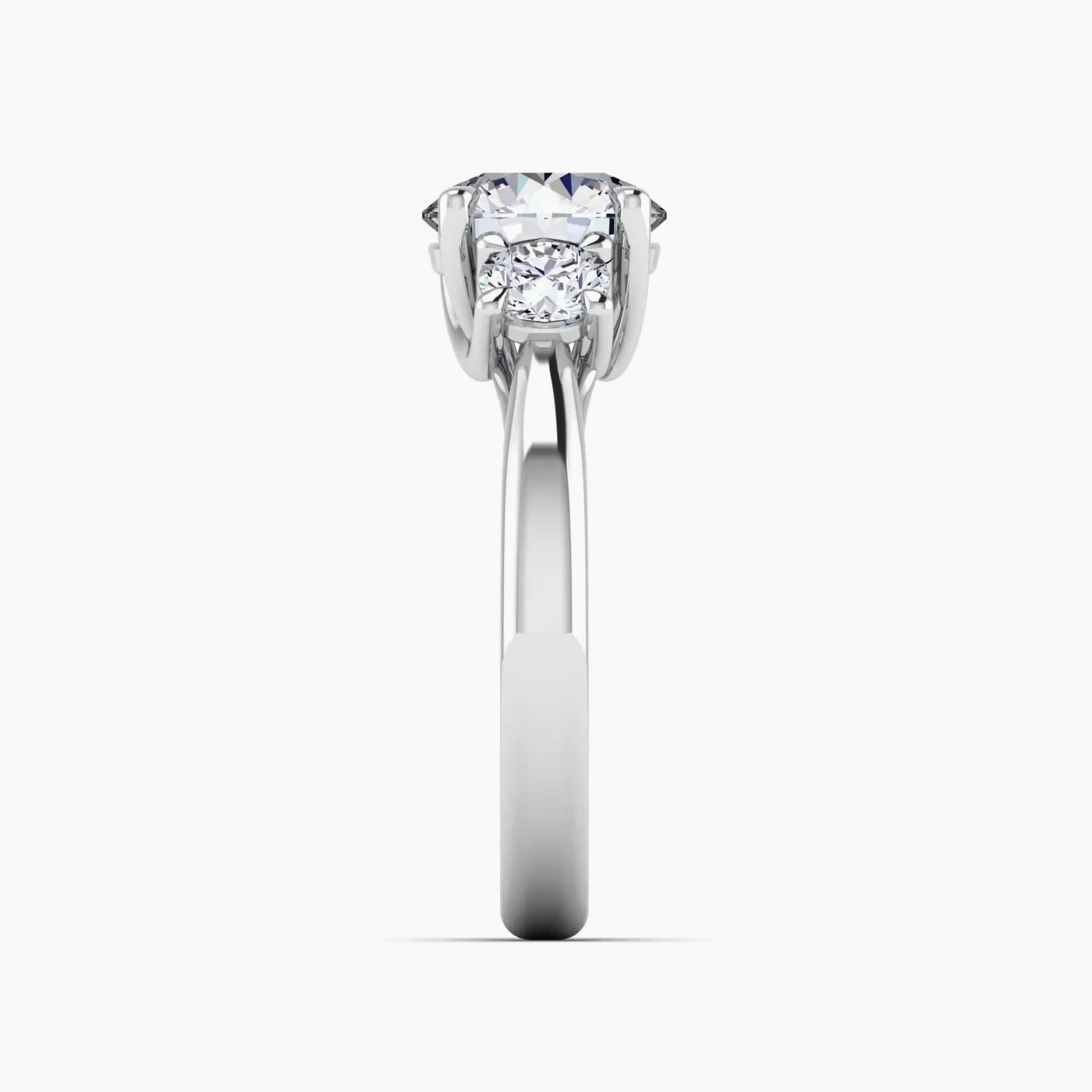Anello di Fidanzamento Trilogy Harmonia con Diamanti Lab Grown Rotondo da 3.05 Ct 6