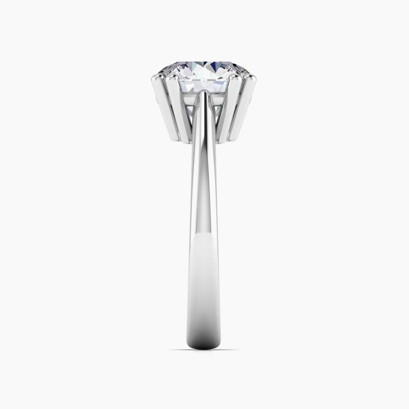 Anello di Fidanzamento Solitario Nunki con Diamante Lab Grown Rotondo da 3,01 Ct 6