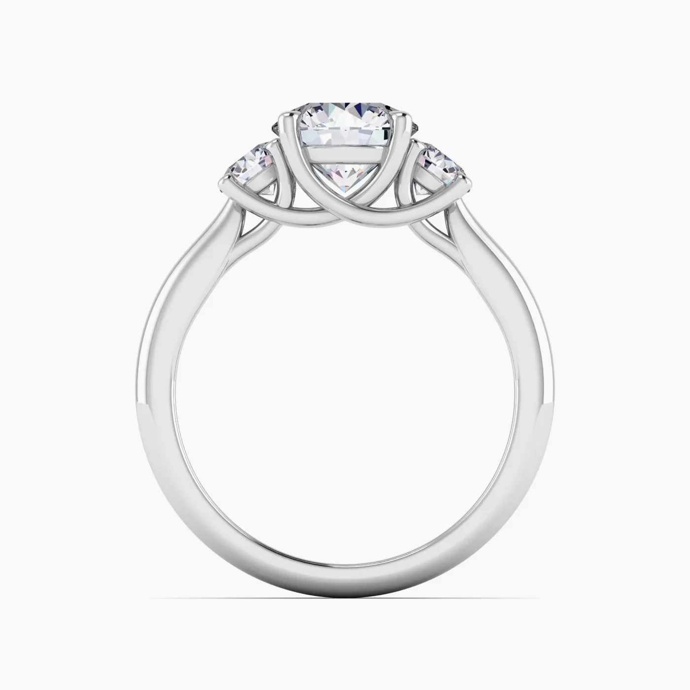 Harmonia Trilogy with 1.52 Ct Round Certified Lab Grown Diamond 5