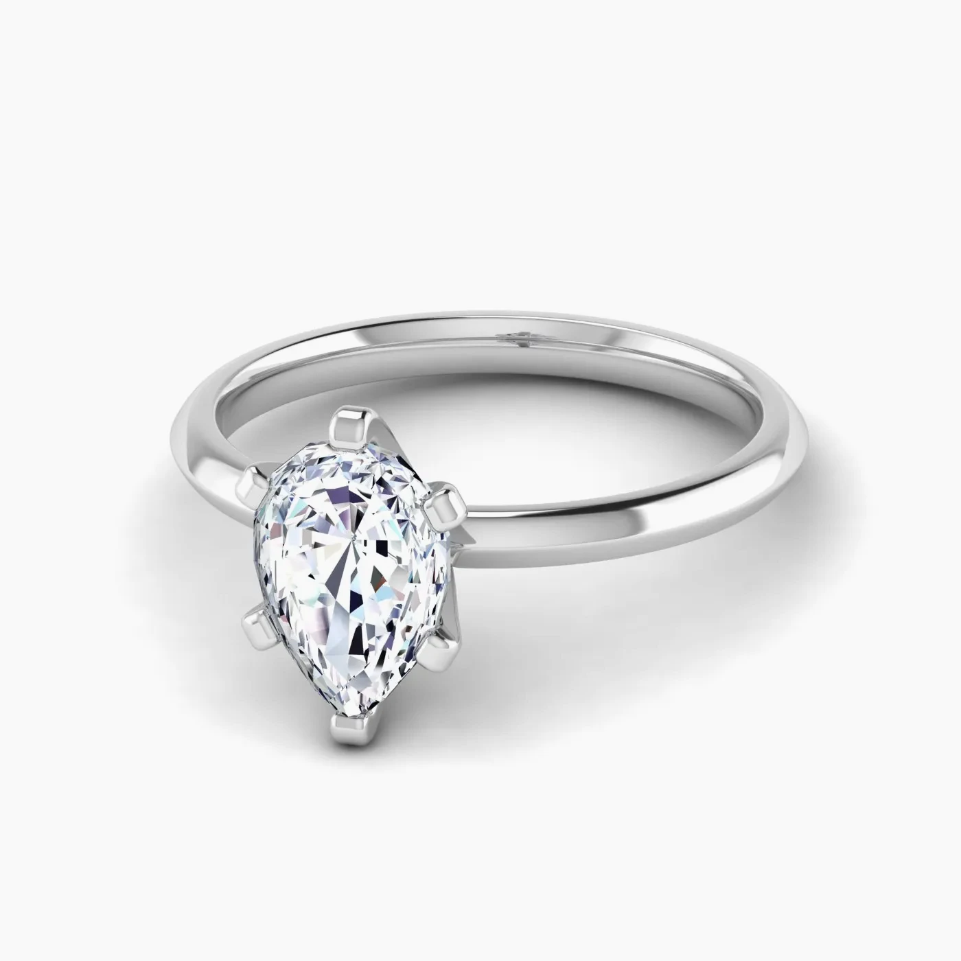 Sirus Solitaire Engagement Ring with 1.45 Round Lab Grown Diamonds 2