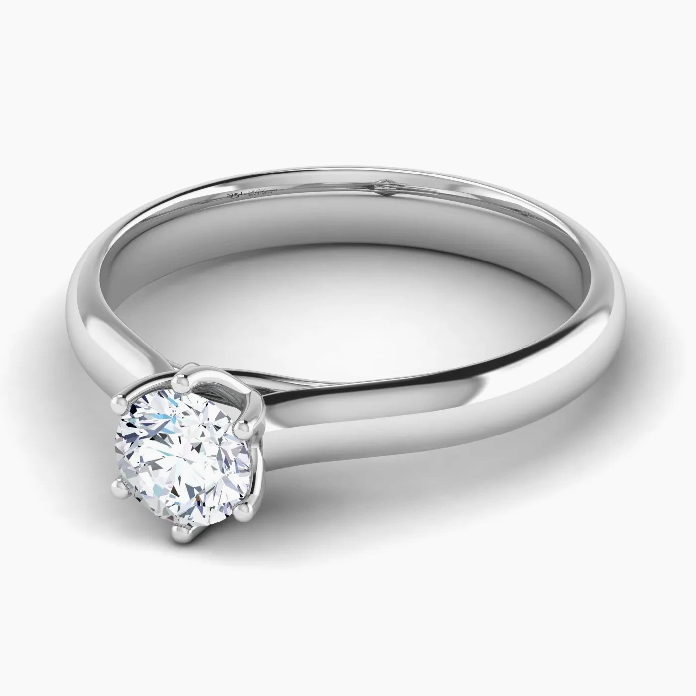 Aldebaran Solitaire Engagement Ring with 0.54 Round Lab Grown Diamonds 2