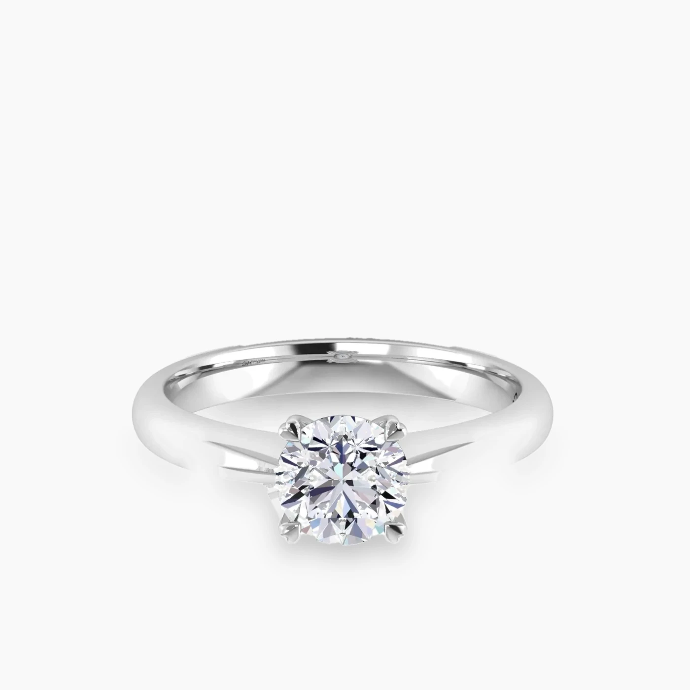 Anello di Fidanzamento Solitario Maia con Diamante Lab Grown Rotondo da 1.02 ct 4