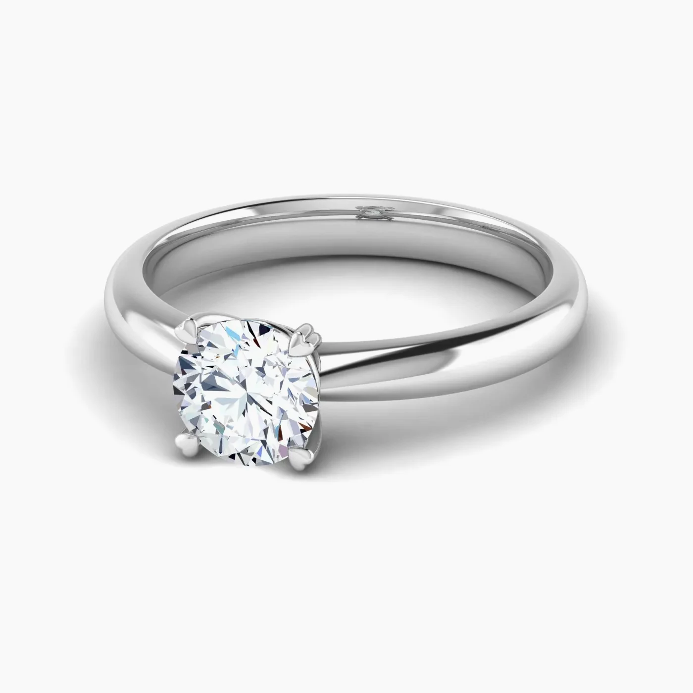 Anello di Fidanzamento Solitario Maia con Diamante Lab Grown Rotondo da 1.02 ct 2