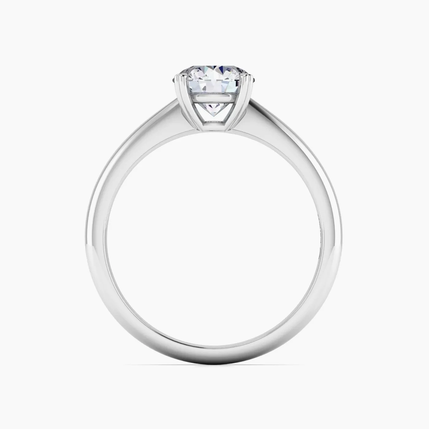 Anello di Fidanzamento Solitario Maia con Diamante Lab Grown Rotondo da 1.02 ct 5