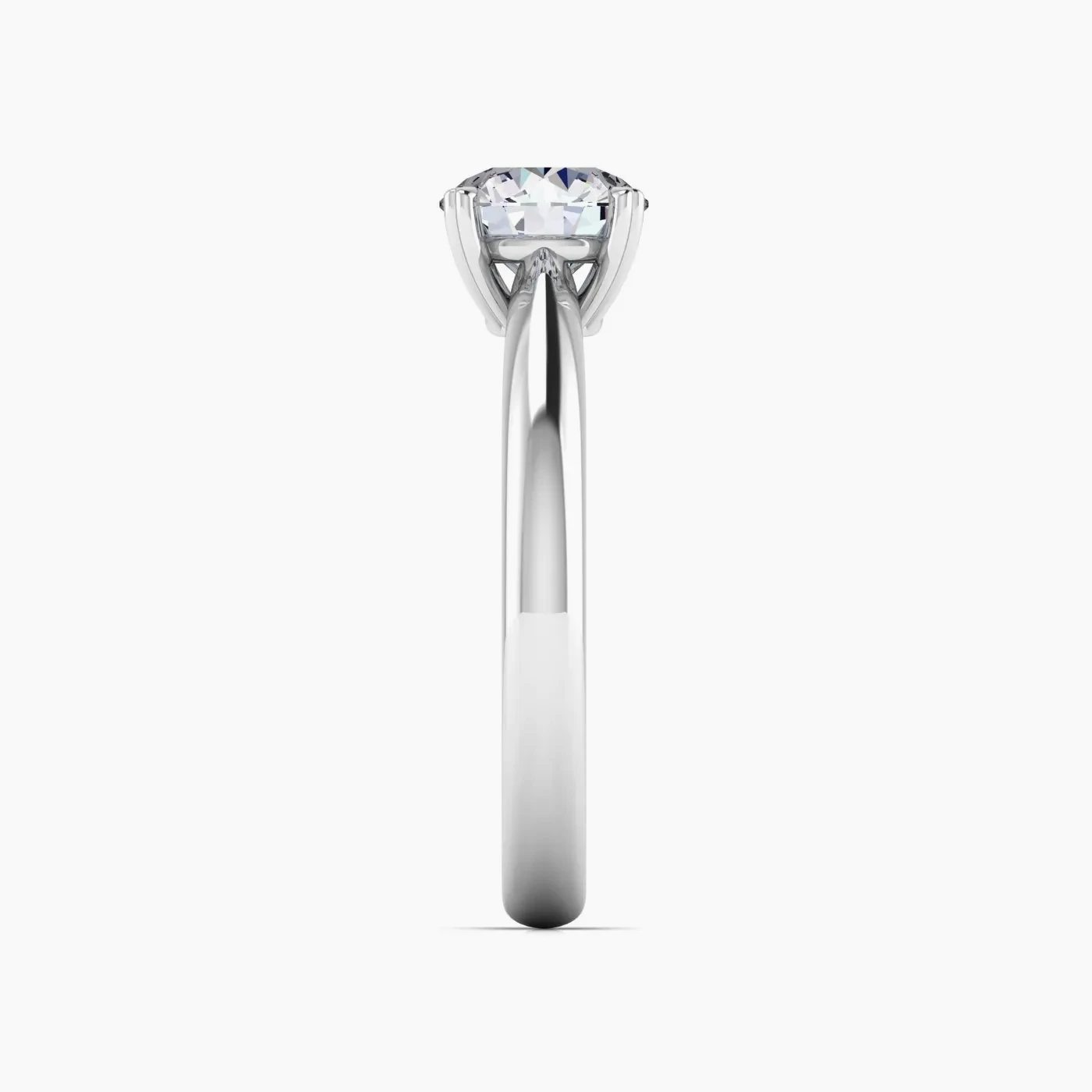 Anello di Fidanzamento Solitario Maia con Diamante Lab Grown Rotondo da 1.02 ct 6