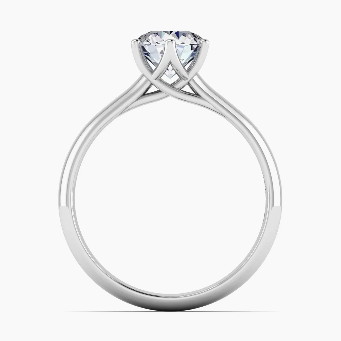 Aldebaran Solitaire Engagement Ring with 1.08 Round Lab Grown Diamonds 7