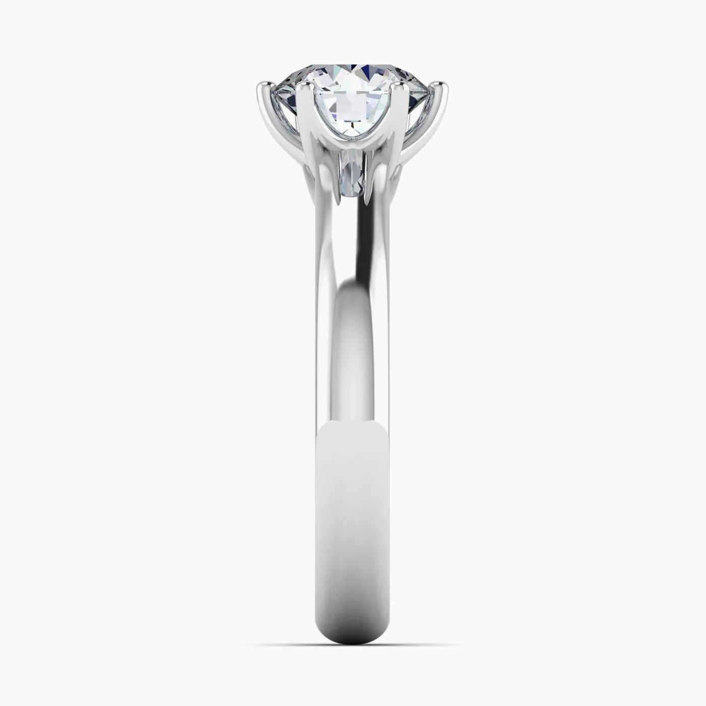 Aldebaran Solitaire Engagement Ring with 1.08 Round Lab Grown Diamonds 8