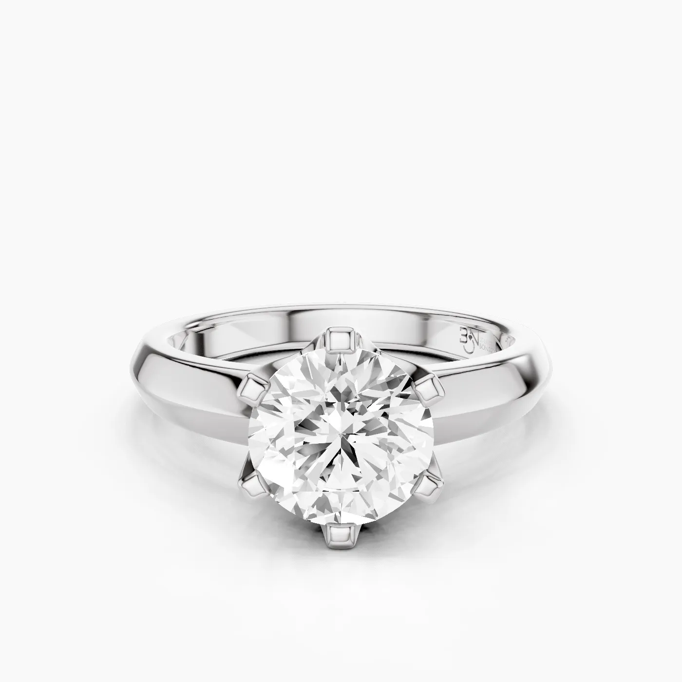 Taygeta Six-Prong Solitaire Engagement Ring 1