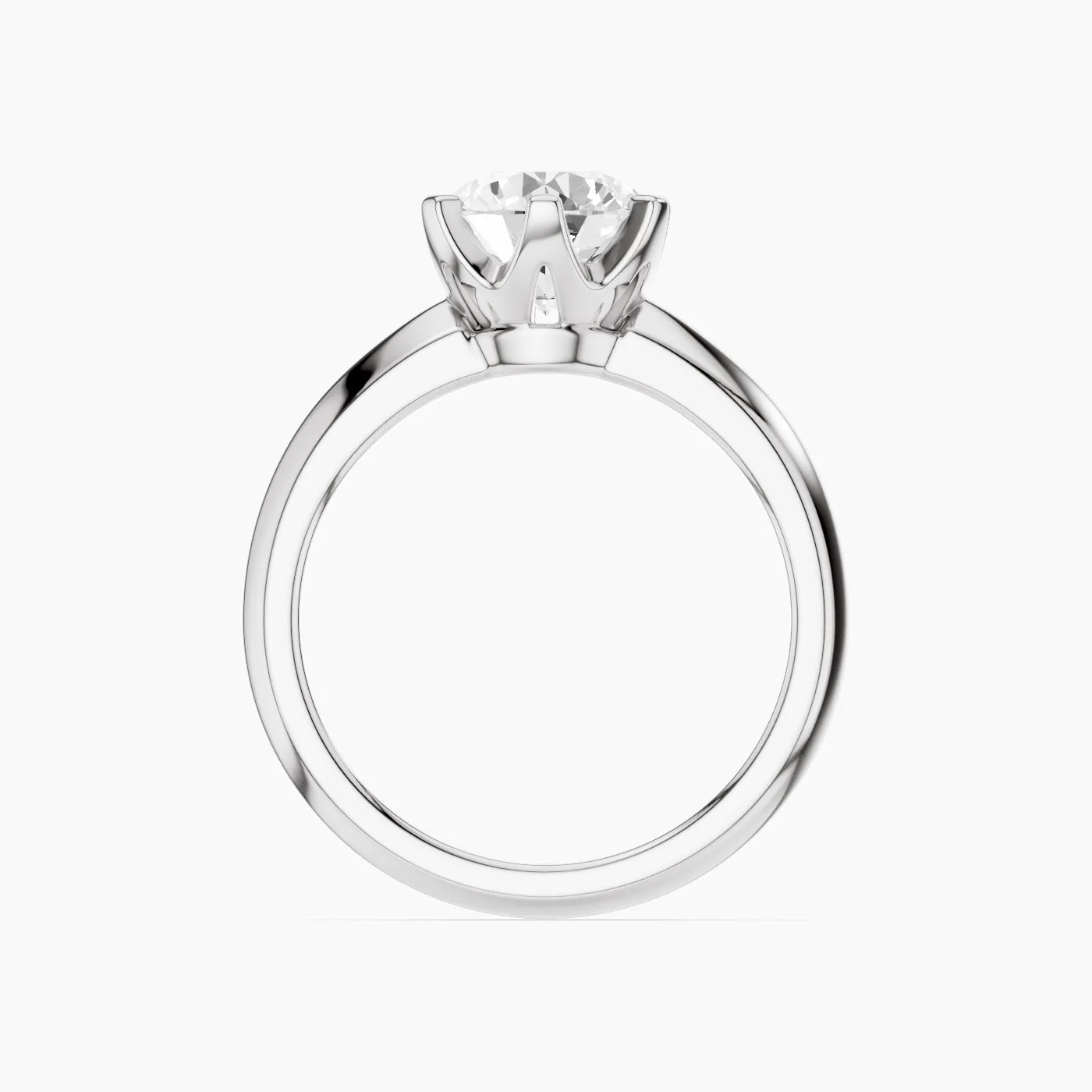 Taygeta Six-Prong Solitaire Engagement Ring 5