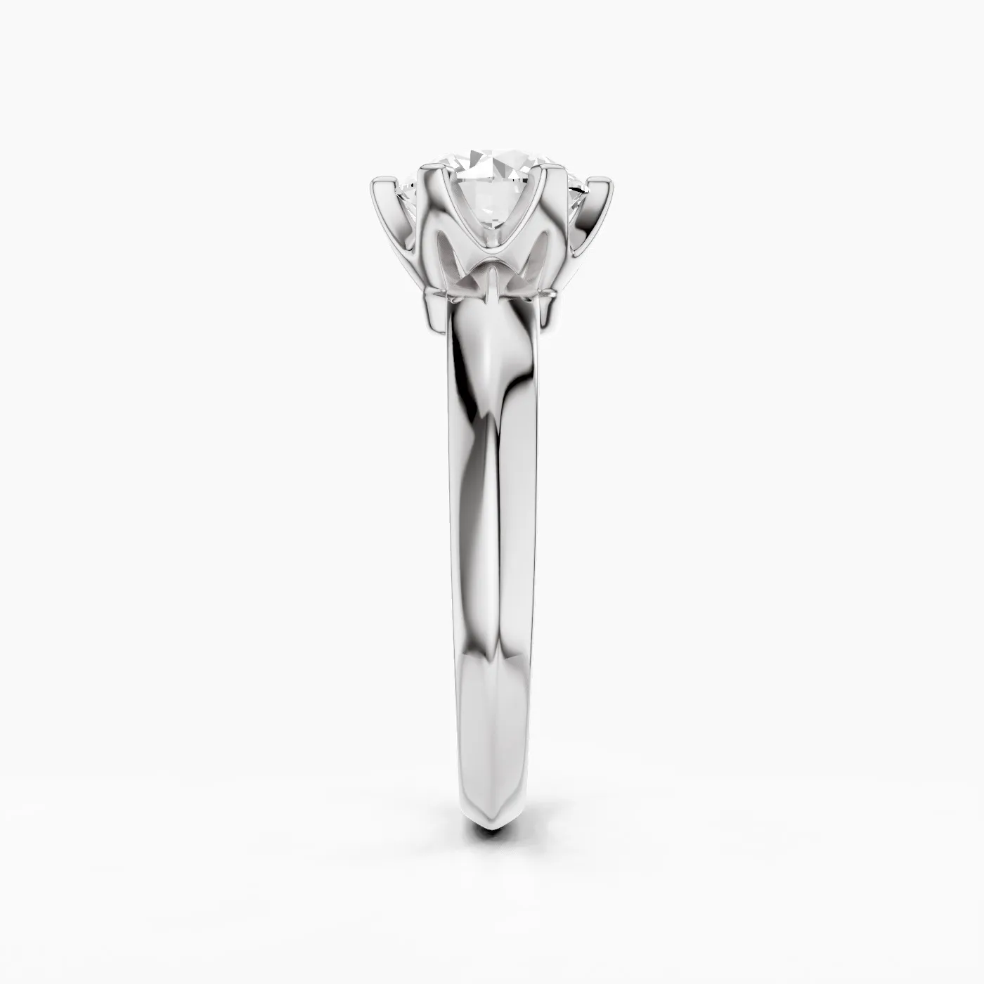 Taygeta Six-Prong Solitaire Engagement Ring 6