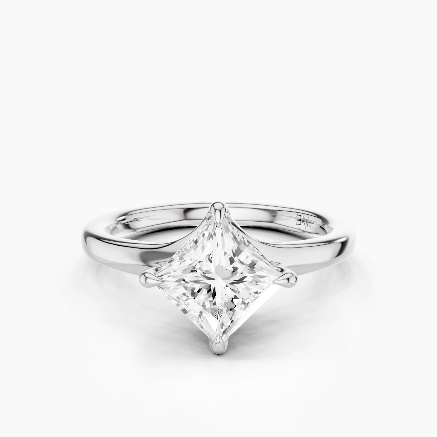 Adhara Solitaire with 1.03 ct Princess Lab Grown Diamond 1