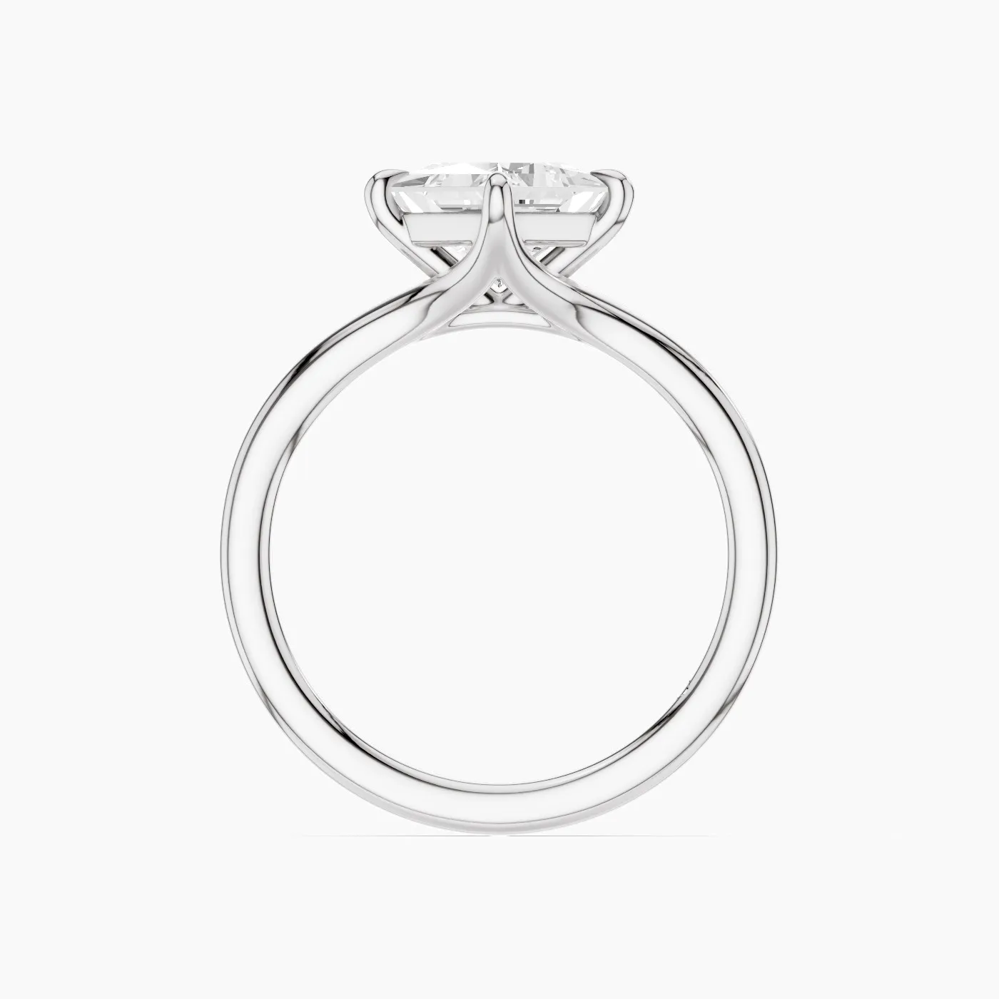 Adhara Solitaire with 1.03 ct Princess Lab Grown Diamond 4