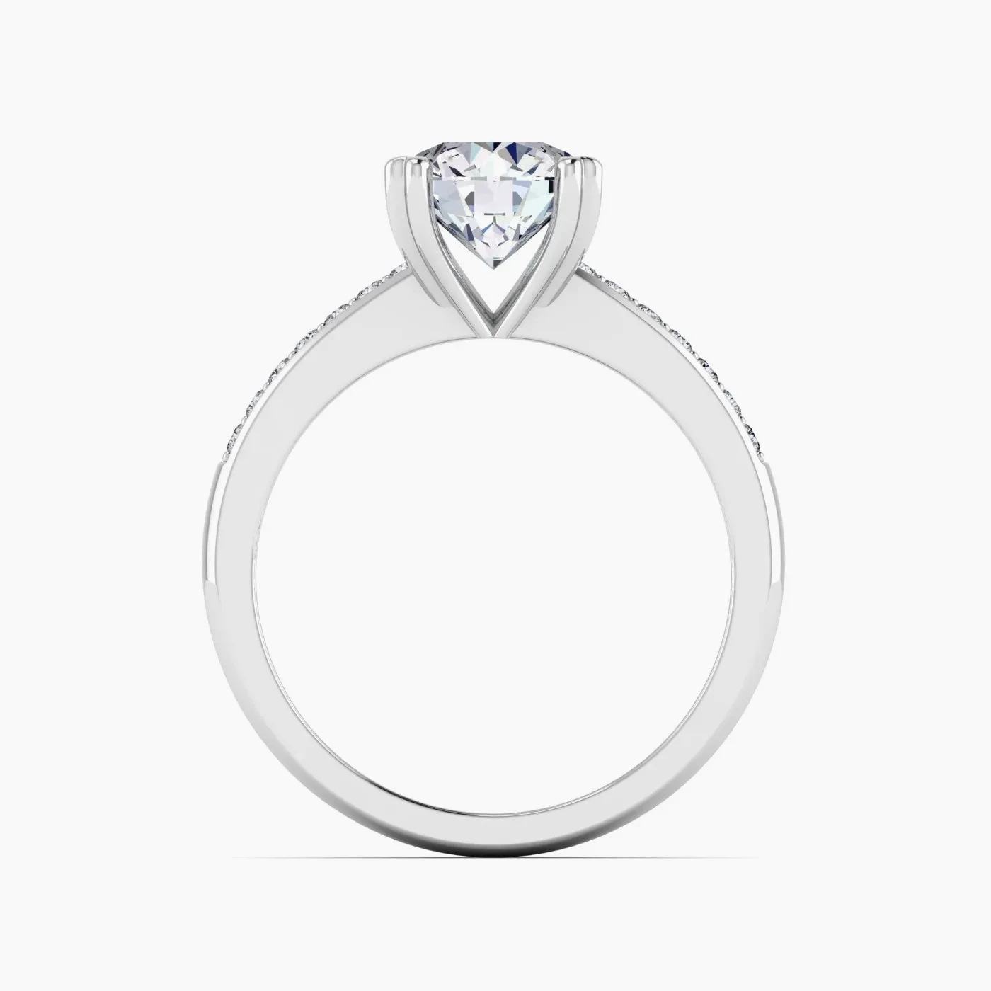 Apus Anello di Fidanzamento Pavé Emozione con Diamanti Lab Grown 7