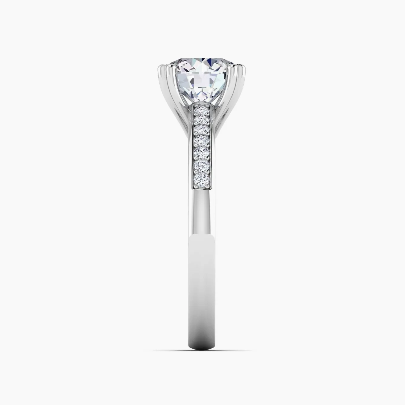 Apus Anello di Fidanzamento Pavé Emozione con Diamanti Lab Grown 8