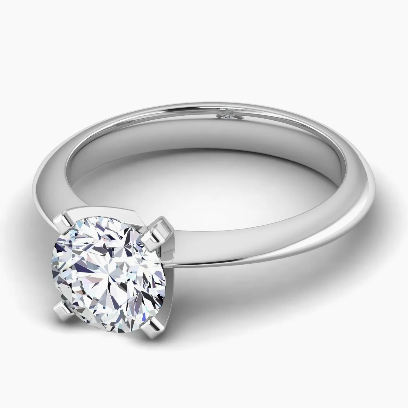 Regolus Anello di Fidanzamento Classico con Diamante 2