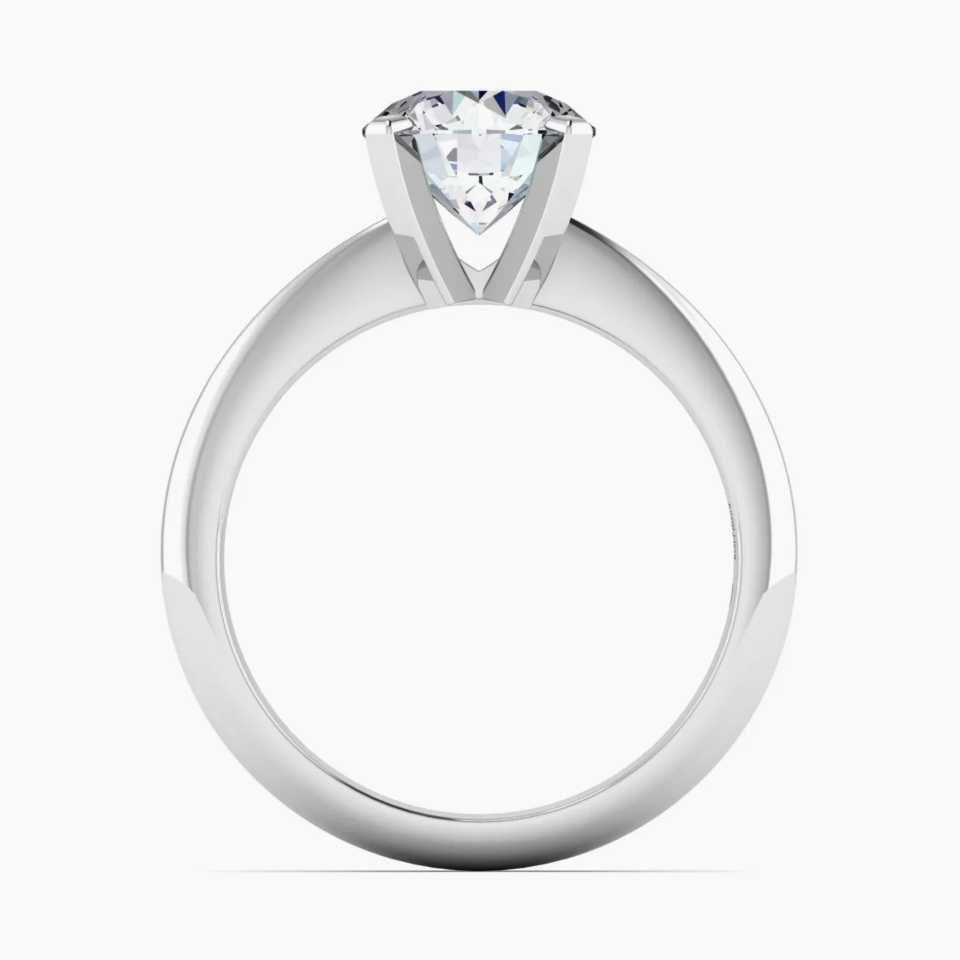Regolus Anello di Fidanzamento Classico con Diamante 5