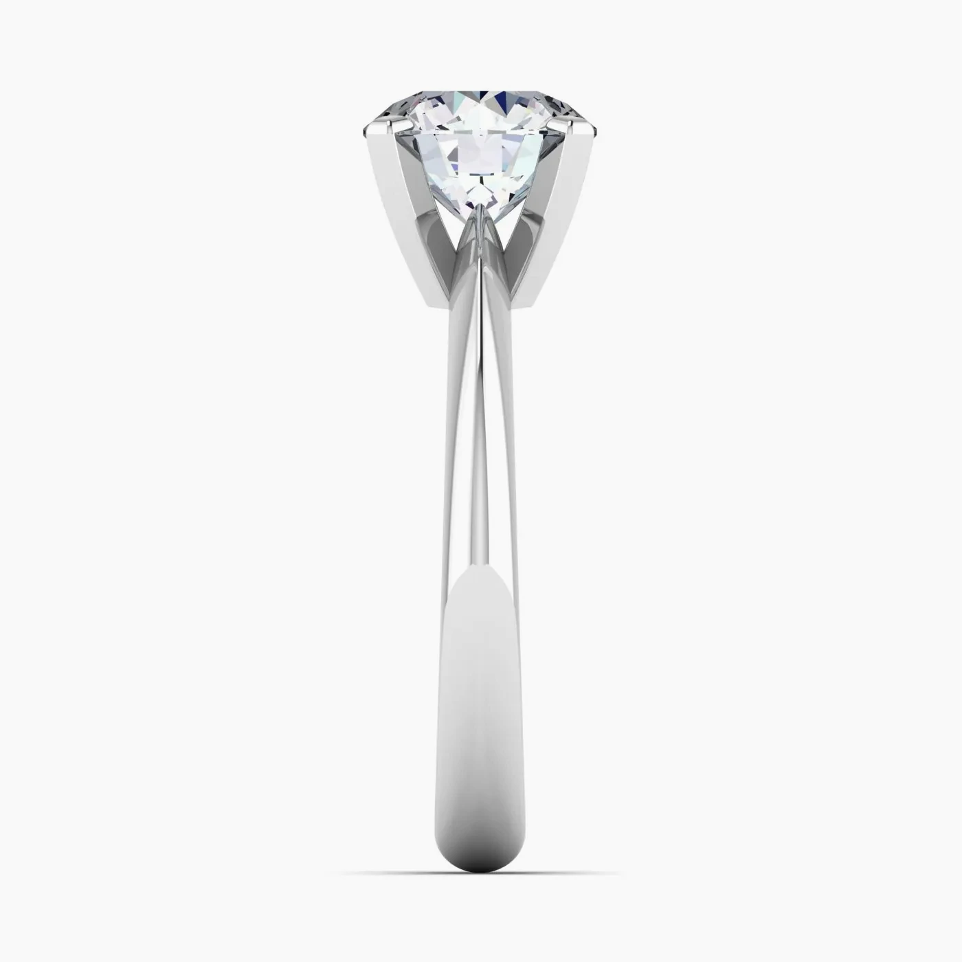 Regolus Anello di Fidanzamento Classico con Diamante 6