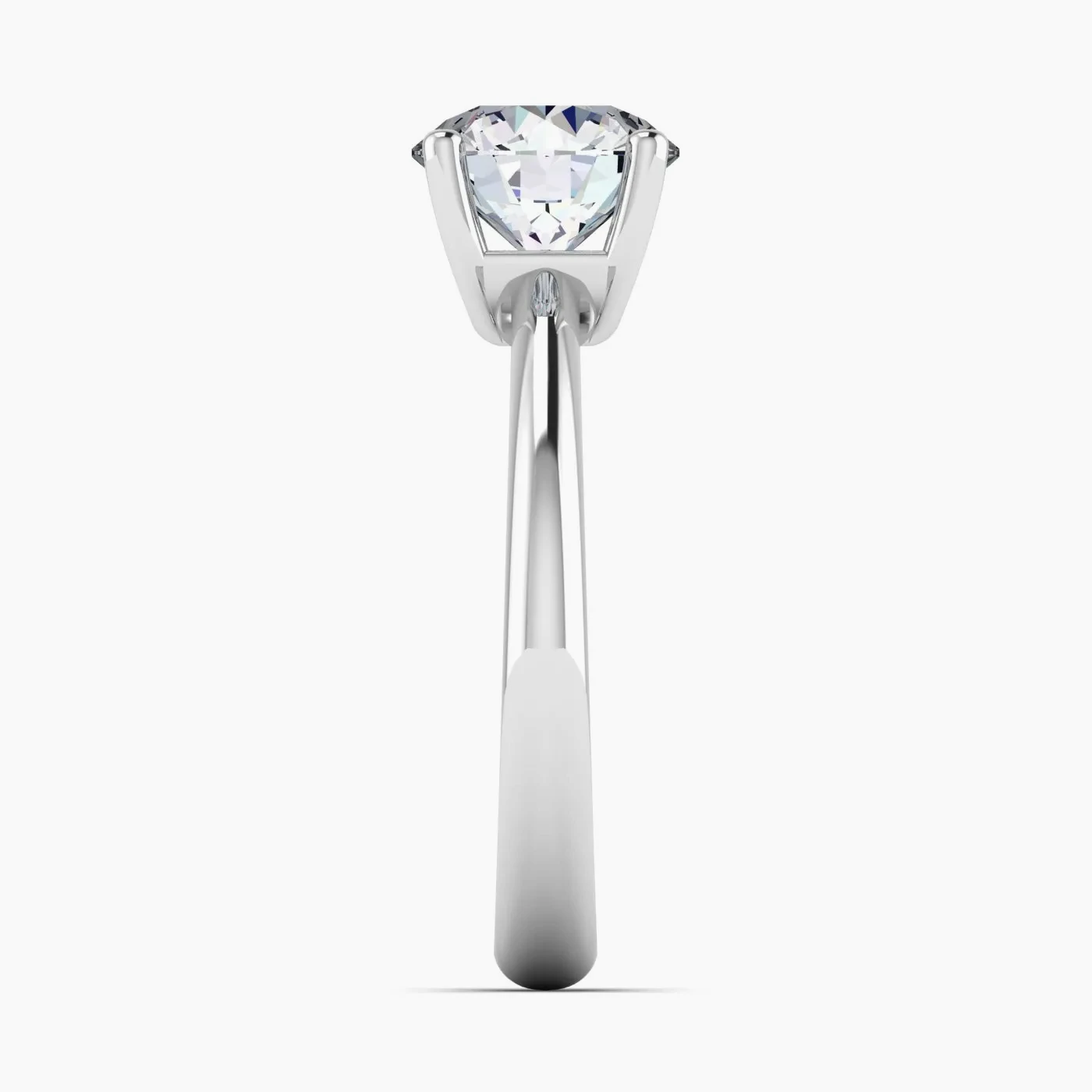 Nemesis Iconic U Solitaire Diamond Engagement Ring 8