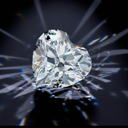 Anelli di Fidanzamento con Diamante Taglio Cuore