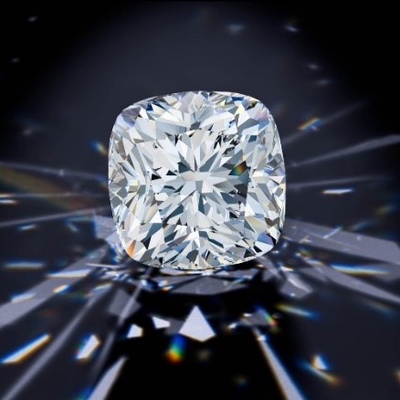 Anelli di Fidanzamento con Diamante Taglio Cuscino