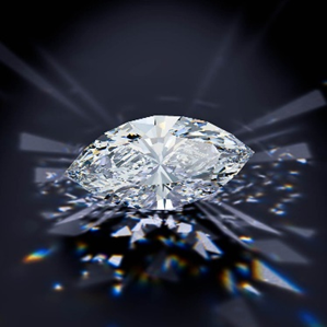 Anelli di Fidanzamento con Diamante Taglio Marquise
