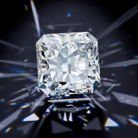 Anelli di Fidanzamento con Diamante Taglio Radiant