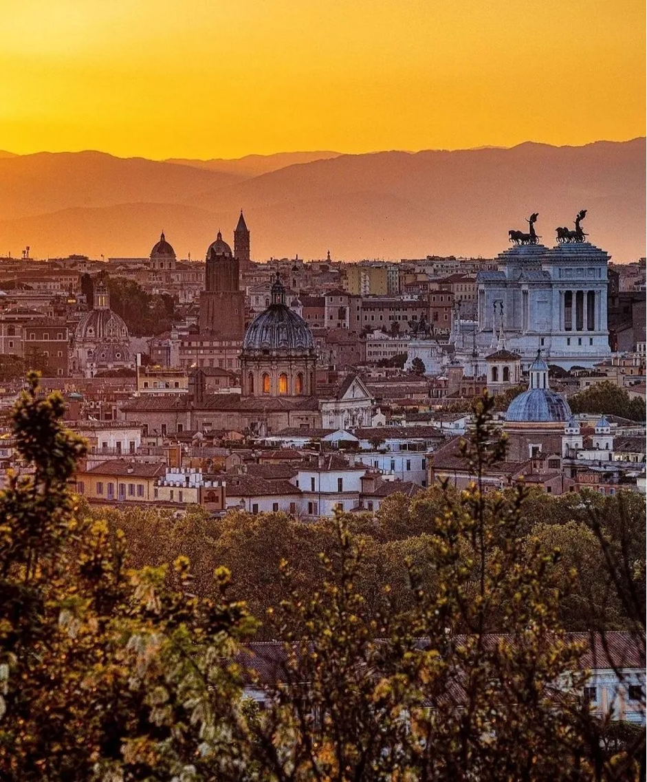 La Terrazza del Gianicolo al tramonto