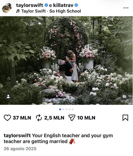 Taylor Swift e Travis Kelce - il matrimonio più atteso dell'anno