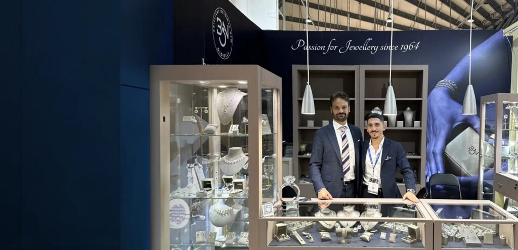 Lo stand Bon Gioielli al Watch & Jewellery Middle East Show